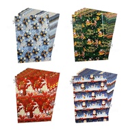 Merry Christmas 25pcs Gift Wrapping Paper Wholesale Gift Wrapper / Kertas Pembalut Hadiah