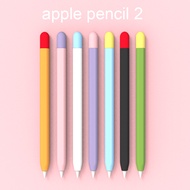 พร้อมส่งไทย เคสซิลิโคน เคส Apple Pencil 1 และ 2 หัวซิลิโคน หัวกันกระแทก ชุด 2 ชิ้น เคสปากกา apple pencil 2