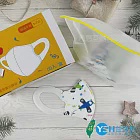 YSH益勝軒 台灣製 幼幼5-7歲3D立體口罩50入/盒-飛機飛高高 符合國家標準