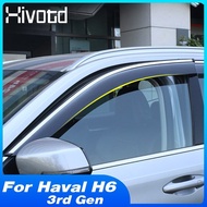 ที่บังแดดหน้าต่างสำหรับ Haval H6 2021,ที่บังแดดที่บังแดดที่บังฝนอุปกรณ์สำหรับแต่งภายนอกรถยนต์