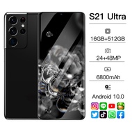 NEW Global Version S21 Ultra Smartphones 5G Phone 6.7 inch HD 16+512GB Mobile Phones