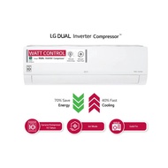 LG E10SV4 AC LG 1PK DUAL INVERTER IONIZER + PASANG