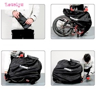【LOVELYU】Bike Carrying Bag Black Foldable Folding Lightweight Waterproof 14\"-22\"