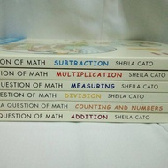 A Question of Math Series 6 Books -  Grolier by Sheila Cato