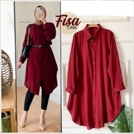 TM - Fisa Tunik / Tunik Wanita / Tunik Wanita Jumbo / Tunik Wanita Terbaru 2020 / Tunik Rayon Terbaru / Tunik Rayon Polos / Tunik Rayon Jumbo / Atasan Wanita Terbaru 2020 / Tunik Remaja Wanita Kekinian / Atasan Remaja Wanita Terbaru / Fisa Tunik