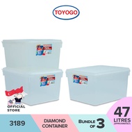 Toyogo 3189 (Bundle of 3) Diamond Container