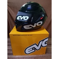 Motorcycle Helmets Accessories℡  EVO Helmet GSX 3000 V2 Glossy Black