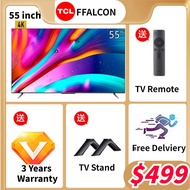 【3 YEAR LOCAL WARRANTY】TCL FFALCON 55 inch Android 4K Smart TV / TV/55 inch TV/Google Play Store | Netflix /Youtube