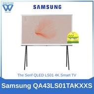 Samsung [ QA43LSO1TAKXXS ] The Serif QLED LS01 4K Smart TV (43inch) (3 Years Warranty)