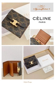 ［減$20🔥 Celine經典logo短式錢包］