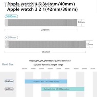 สายเปลี่ยนนาฬิกาข้อมือ AppleWatch Band Milanese Loop Series 1 2 3 4 5 6 SE 44 มม 40 มม 38 มม 42 มม สาย applewatch 6 se