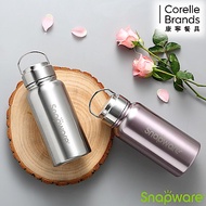 康寧Snapware 陶瓷不鏽鋼超真空保溫運動瓶(含布套)800ml-顏色可選