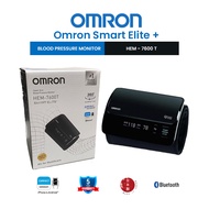 OMRON Smart Elite+ HEM7600T Blood Pressure Monitor BPM HEM 7600T Authorised SG Local Seller Detect Omron Healthcare Accurate