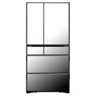 HITACHI R-ZXC740KS 572L 6-DOOR FRIDGE (3 TICKS) MADE IN JAPAN + FREE GIFT BY HITACHIR-ZXC740KS-X