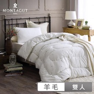 【MONTAGUT 夢特嬌】抗菌混紡羊毛被(雙人180x210cm)