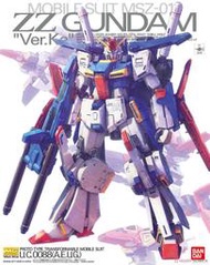免運費 BANDAI MG 1/100 鋼彈UC ZZ鋼彈 Ver.Ka 組裝模型