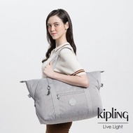 【KIPLING】溫柔燕麥色手提側背包-ART M