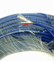 單隔隔離線 訊號隔離線 音響隔離線 Style 2547 2C 26AWG 80℃ 300V 隔離線 藍色