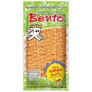 Bento, Squid Seafood Snack, Super Spicy Seafood Flavour, 18 g. [Pack of 5 pieces]