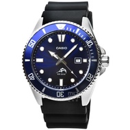 【CASIO 卡西歐】卡西歐槍魚系列運動膠帶錶-藍色(MDV-106B-2A 台灣公司貨)