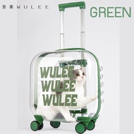 🔥 ถูกสุด พร้อมส่ง 🔥 WULEE pet travel bag [278]กระเป๋าแมว กระเป๋าสัตว์เลี้ยง กระเป๋าแมวมีล้อลาก กระเป๋าเดินทางสัตว์เลี