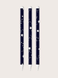 1sheet Star Pattern Apple Pencil 2nd Sticker
