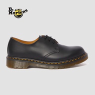 Dr. Martens รองเท้าคัดชูหนังแท้ สีดำ Dr. Martens รุ่น 1461 สีดำ BLACK SMOOTH - BLACK