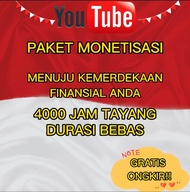 Jasa 4000 JAM TAYANG YouTUBE