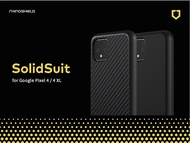 免運!買再送鋼化玻璃貼~【犀牛盾】正版授權通路 Google Pixel 4/4XL/4a(5G) Solidsuit防摔手機殼 耐撞耐摔 耐衝擊 保護殼 手機殼