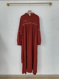 Medina Dress Bahan Crinkle Airflow Aplikasi Mutiara gamis crinkle terbaru 2022 premium jumbo dress wanita cringkle baju kondangan wanita modern kekinian gamis polos hijab