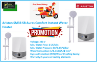 Ariston Aures SM33 SB Comfort Instant Water Heater / FREE EXPRESS DELIVERY
