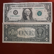 Uang kertas 1 dollar Amerika ( tahun 1988, 1993, 1995)