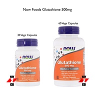 ✅READY STOCK✅ Now Foods, Glutathione, 500 mg, 30 / 60 Veg Capsules
