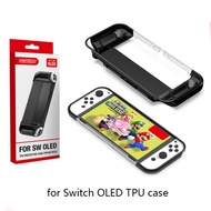 Nintendo Switch OLED Case Ultra-thin TPU Cover for Nintendo Switch OLED Soft Rubber Protective Shell Case Suitable for Nintendo Switch OLED Protector Accessories【106×247×27mm】