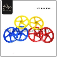 20" PVC Sport Rim Bicycle Spare Part (2pcs)
