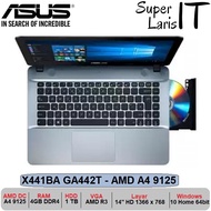 Laptop Asus X441BA AMD A4 9125|4GB|1TB|AMD R3|14inch|W10