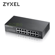 合勤 ZyXEL GS1100-16V2 16埠高速乙太網路交換器