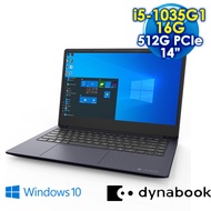 【生活不斷電】【記憶體升級特仕版】Dynabook CS40L-H PYS38T-00F002 黑曜藍(i5-1035G1/16G/512GB SSD/W10/FHD/14)