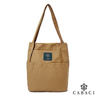 CABACI 素色文藝風肩背帆布包
