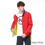 【NAUTICA】COMPETITION系列防潑水外套(橘色)