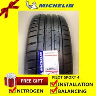 Michelin Pilot Sport PS4 tyre tayar tire(With Installation) 205/50R16 205/45R17 225/40R18 235/40R18 235/45R18 245/40R18 205/55R16 215/45R17 225/45R17 245/45R17 215/55R17 235/45R18 265/35R18 255/40R18 225/45R18 255/35R18 245/45R18 245/45R19 235/45R17