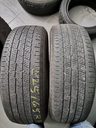 225/65R17 secondhand tyres brand continental dan Toyo
