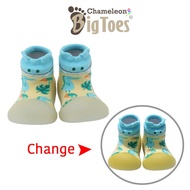 รองเท้าเด็ก รองเท้าเด็กชาย รองเท้าเด็กผู้หญิง Bigtoes - Chameleon ลาย Dino (ไดโนเสาร์) รองเท้าเปลี่ยนสีได้ เมื่อโดนแสงแดด (UV)
