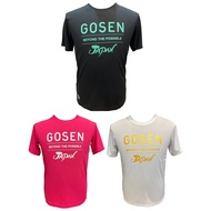 GOSEN Graphic Pro Tee Jersey LATEST TOURNAMENT COLLECTIONS BADMINTON SPORT SHIRT Authentic Gosen Tshirt