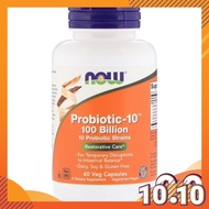 Now Foods, Probiotic-10, 100 Billion 60 Veg Capsules