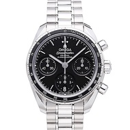 OMEGA 歐米茄 超霸流速計時黑面精鋼款-38mm