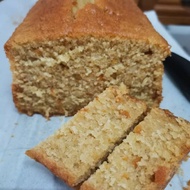 Traditional Almond Sugee Cake with/without liquor 650g. Homemade. Less sweet.