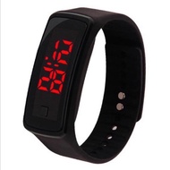 Relo watch Geneva Unisex LED Silicone Digital Wrist Watch