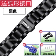 โปรโมชั่น band สแตนเลส titusไตตัสไตตัสนาฬิกาเหล็ก เหล็กสเตนเลสสตีล19 20mmสร้อยข้อมือโลหะคู่ชายและหญิง qk8Y ราคาถูก สาย นาฬิกา สาย นาฬิกา garmin สาย นาฬิกา casio สาย หนัง นาฬิกา
