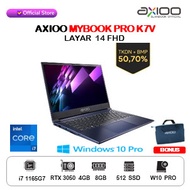 Laptop Axioo Mybook Pro K7V (8N5) | i7 1165G7 8GB 512 SSD W10 PRO